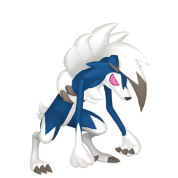 #745 Lycanroc Midnight Form